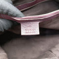Medium Bamboo Burgundy Leather 232959 B6782858ミディアム バンブー ワインレッド レザー 232959 B6782858