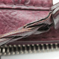 Medium Bamboo Burgundy Leather 232959 B6782858ミディアム バンブー ワインレッド レザー 232959 B6782858