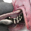 Medium Bamboo Burgundy Leather 232959 B6782858ミディアム バンブー ワインレッド レザー 232959 B6782858