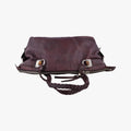 Medium Bamboo Burgundy Leather 232959 B6782858ミディアム バンブー ワインレッド レザー 232959 B6782858