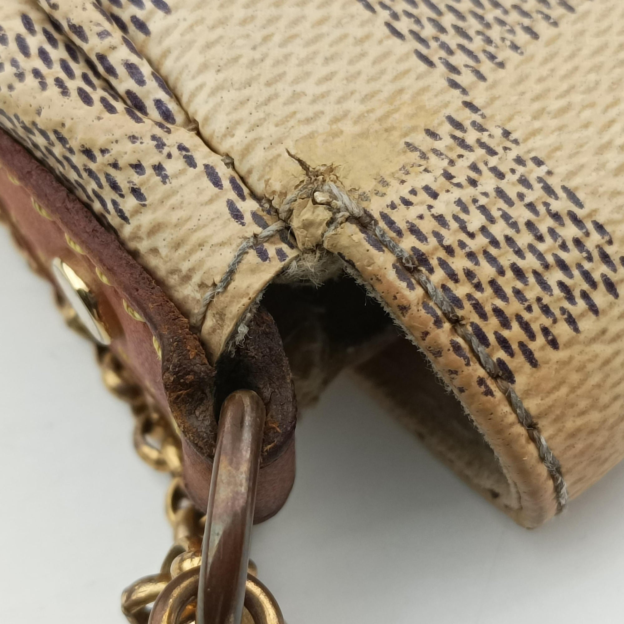 FAVORITE PM Azur Damier Canvas N41277 FL1146フェイボリットPM アズール ダミエキャンバス N41277 FL1146