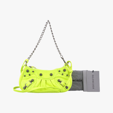 Le Cagole Green lambskin 695814.7206.P..493075ルカゴール グリーン ラムスキン 695814.7206.P..493075
