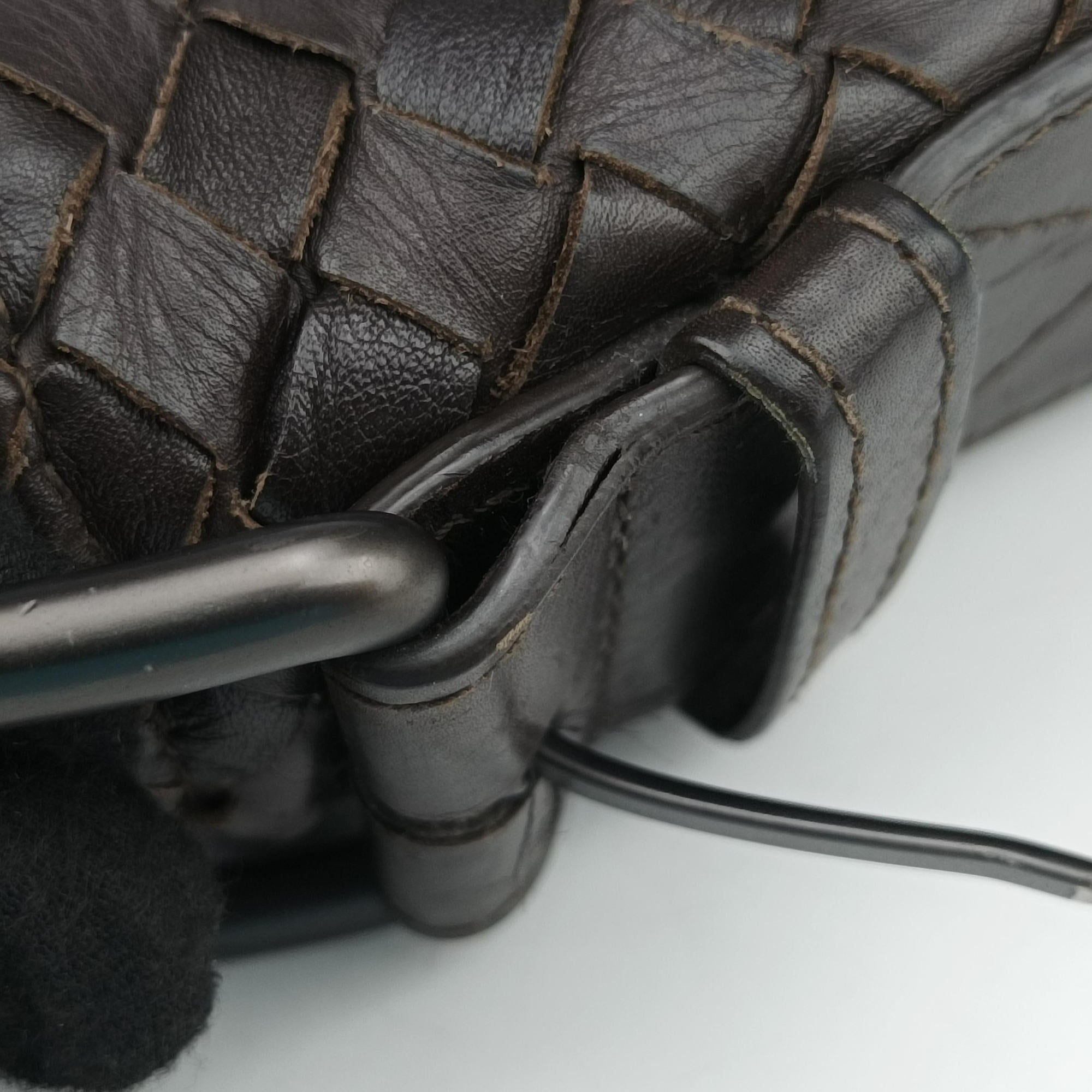 Intrecciato Brown lambskin 161314 VQ131 1301 EPEV 2010 10025 Aイントレチャート ブラウン ラムスキン 161314 VQ131 1301 EPEV 2010 10025 A