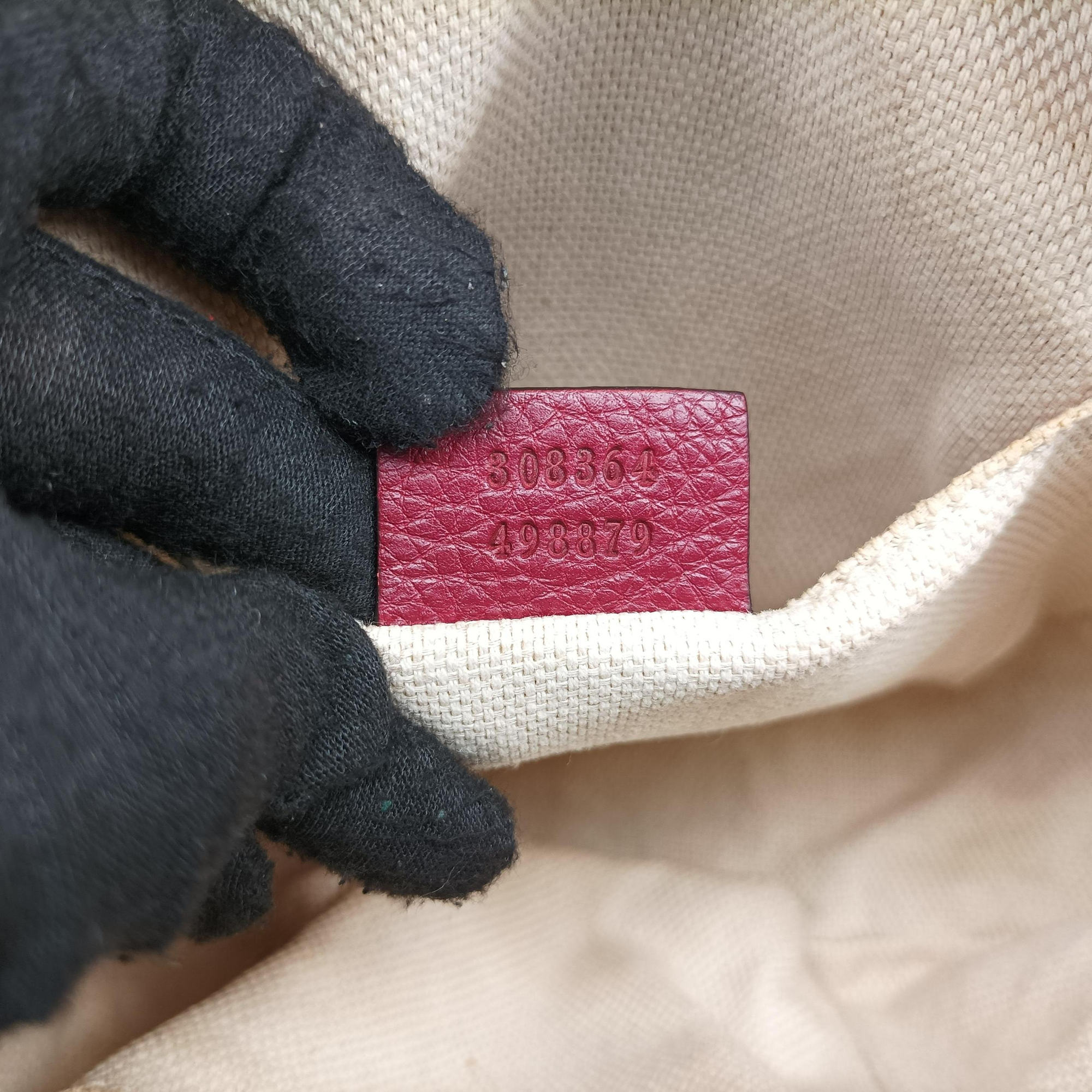 Soho Burgundy Leather 308364 G018656266ソーホー ワインレッド レザー 308364 G018656266