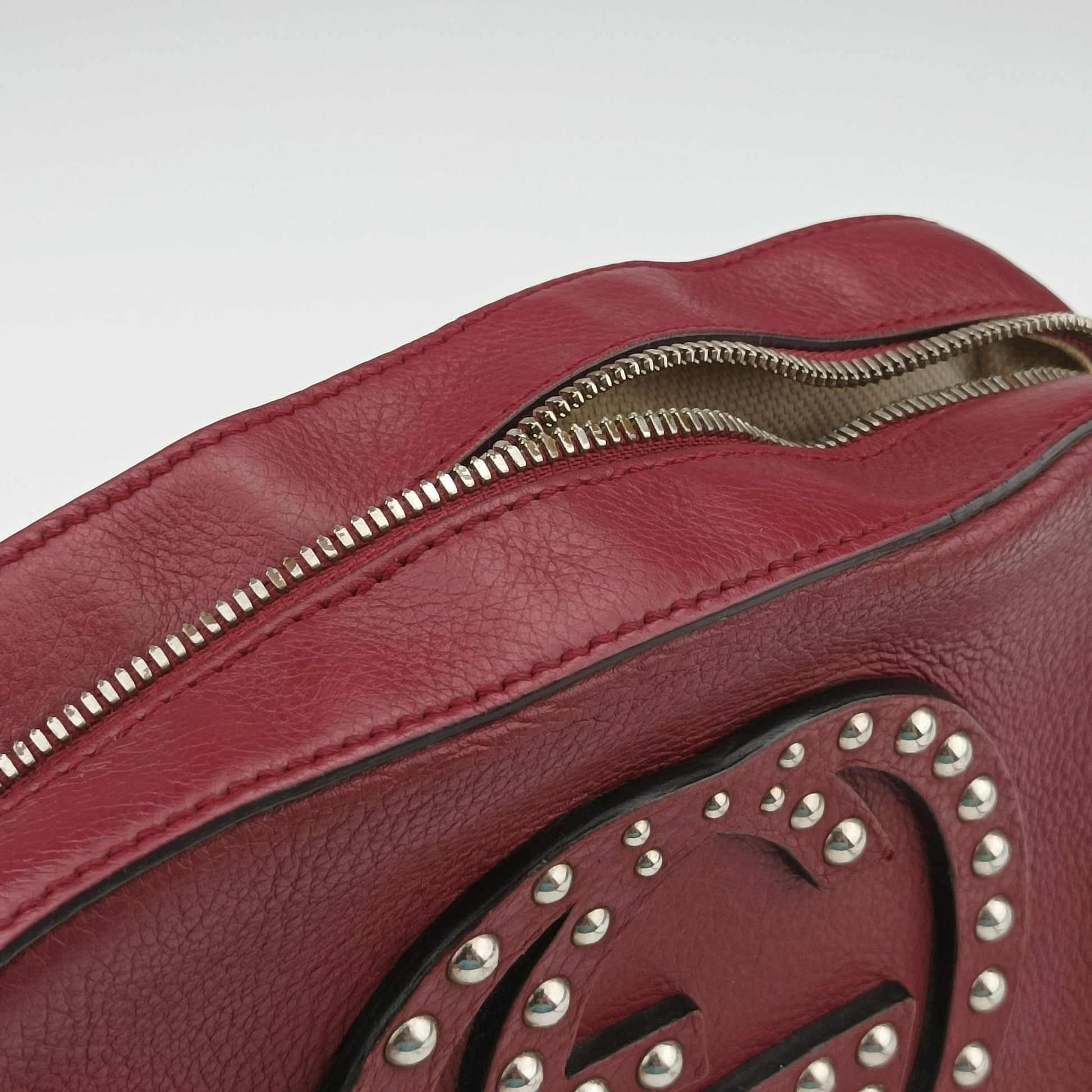 Soho Burgundy Leather 308364 G018656266ソーホー ワインレッド レザー 308364 G018656266