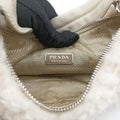Re-Edition 2000 White Sheep Fur × Nylon Trims 1NE515 31/A3リエディション 2000 ホワイト シープファー × テスート 1NE515 31/A3