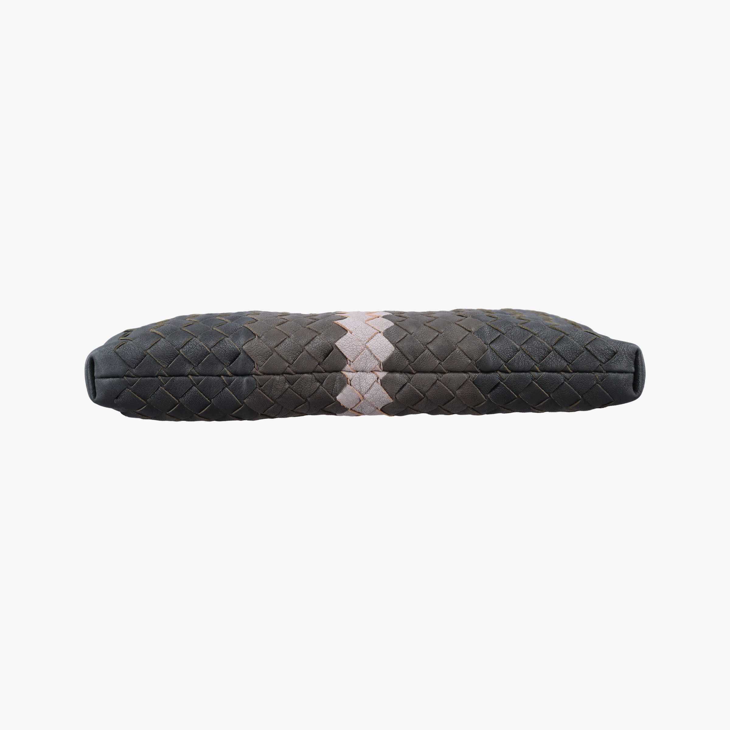 Intrecciato Gray × Brown × Pink lambskin B05420219Xイントレチャート グレー × ブラウン × ピンク ラムスキン B05420219X