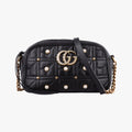 GG Marmont Black Leather 447632 E021273589GGマーモント ブラック レザー 447632 E021273589