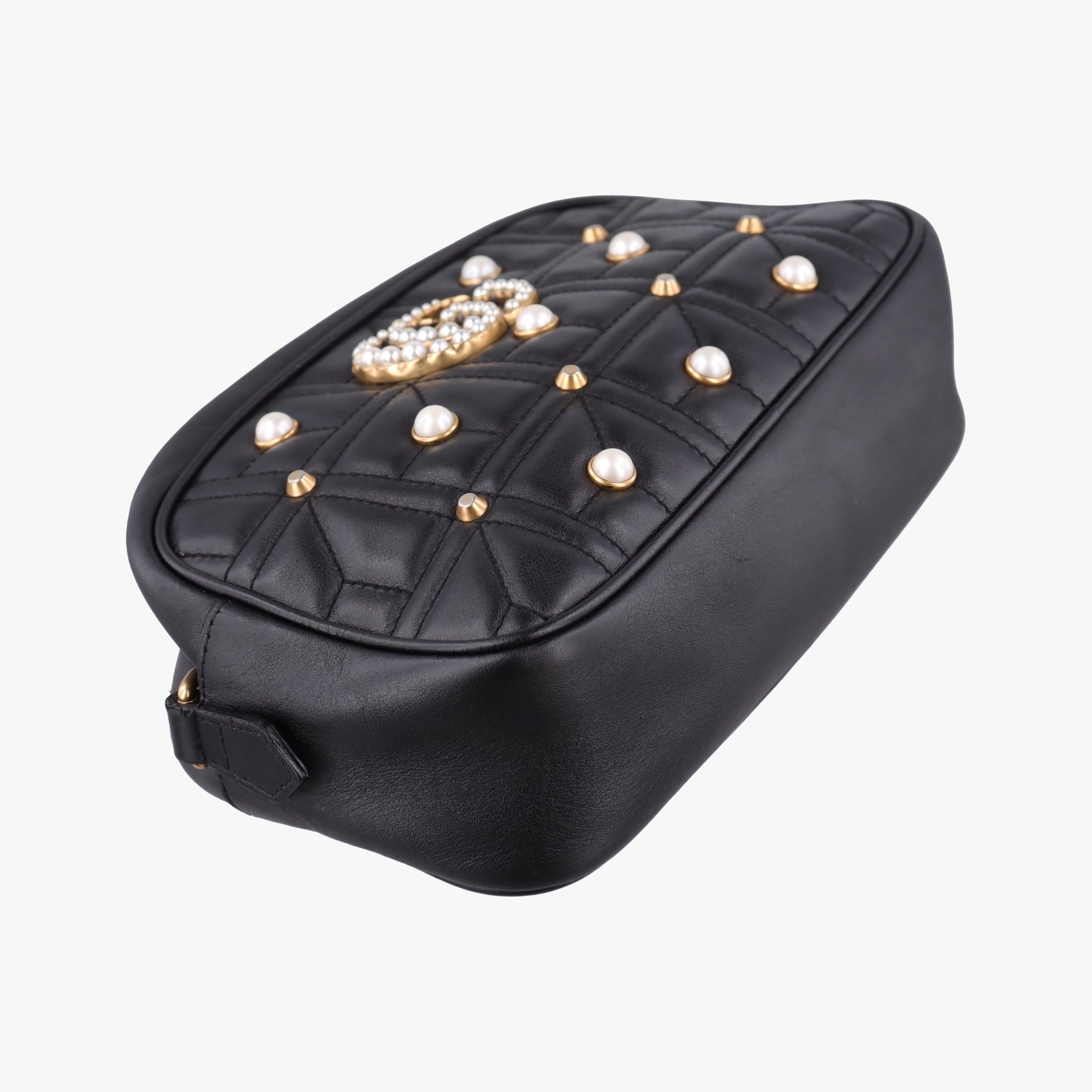 GG Marmont Black Leather 447632 E021273589GGマーモント ブラック レザー 447632 E021273589