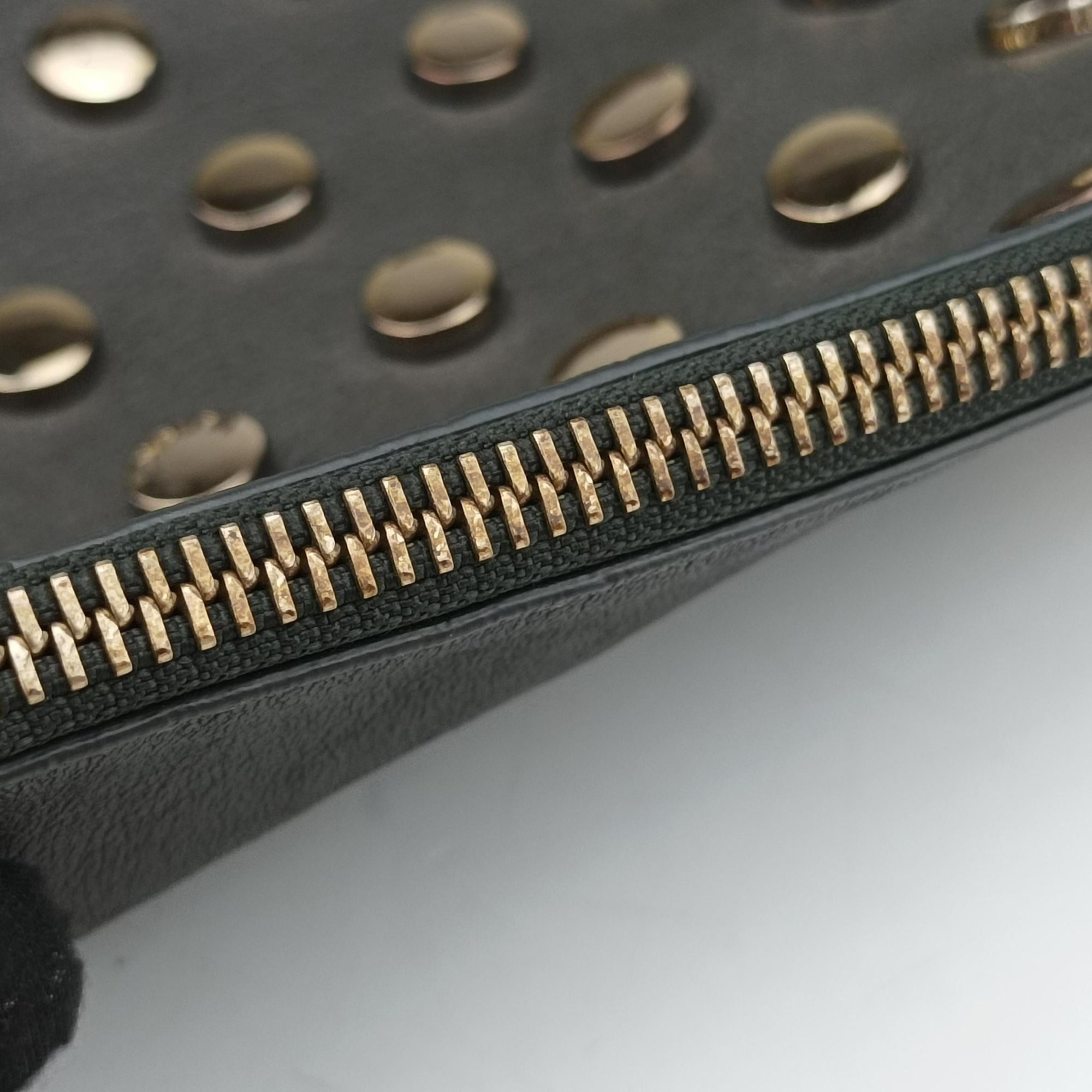Studded Medusa Green Leather スタッズ メデューサ グリーン レザー 