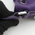 Grommet Mini Jewel Embellished Drawstring Bucket Purple lambskin 197/Bグロメットミニ ジュエルエンベリッシュド ドローストリング バケット パープル ラムスキン 197/B
