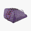 Grommet Mini Jewel Embellished Drawstring Bucket Purple lambskin 197/Bグロメットミニ ジュエルエンベリッシュド ドローストリング バケット パープル ラムスキン 197/B