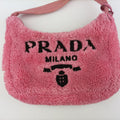 Re-Edition2000 Pink Terry cloth 1NE515 31/A3リ エディション2000トート ピンク タオル地 1NE515 31/A3