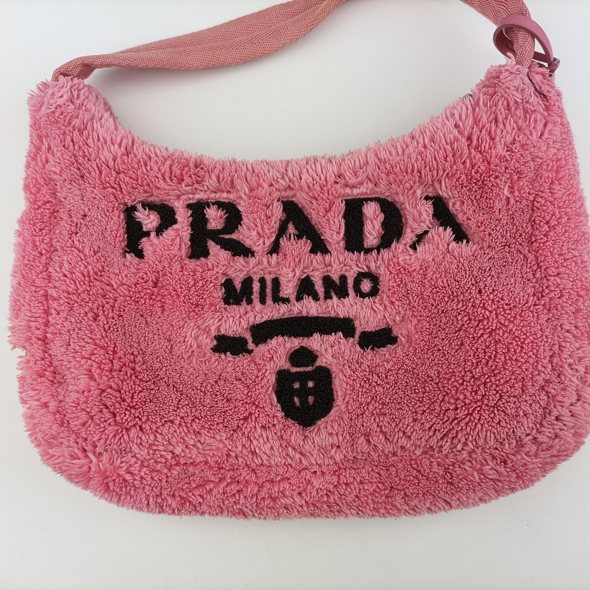 Re-Edition2000 Pink Terry cloth 1NE515 31/A3リ エディション2000トート ピンク タオル地 1NE515 31/A3