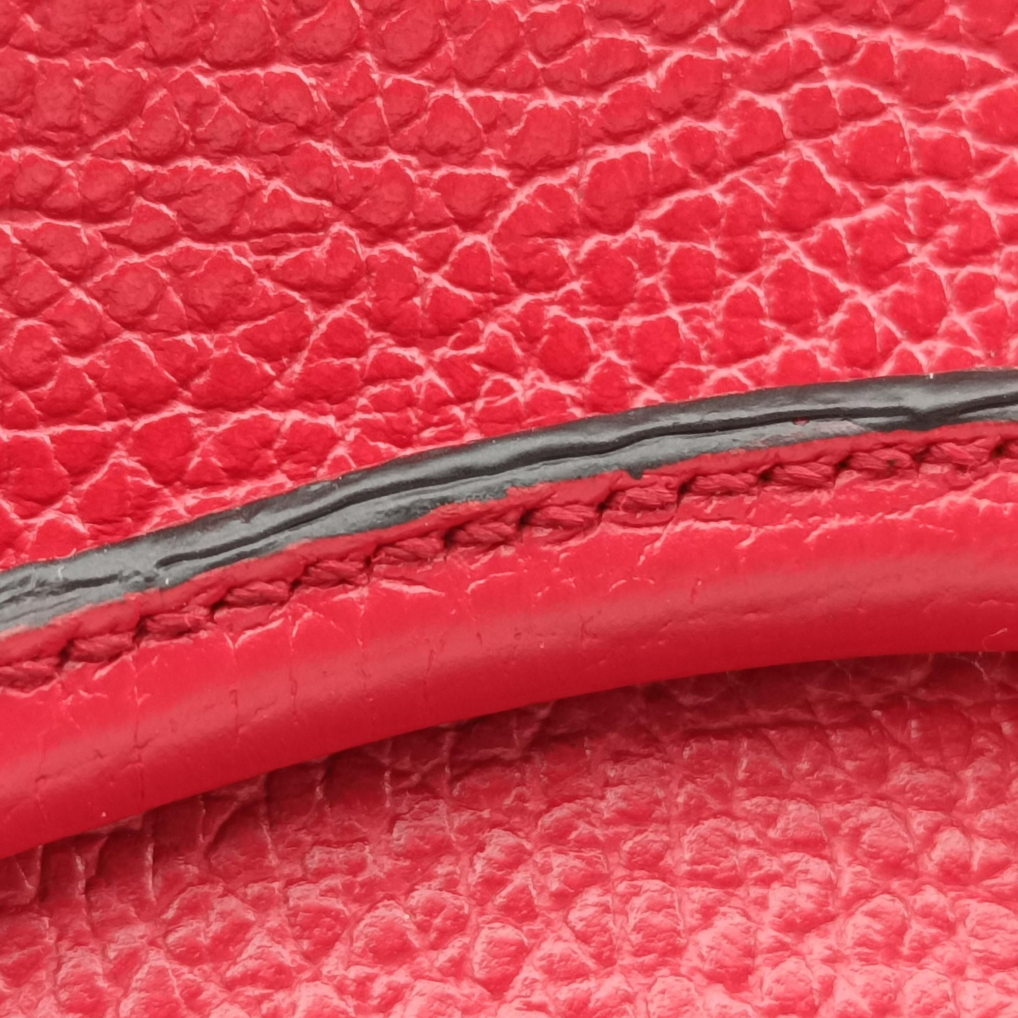 interlocking G Charmy Red Leather 449659 C021408488インターロッキングG チャーム アウトレット レッド レザー 449659 C021408488
