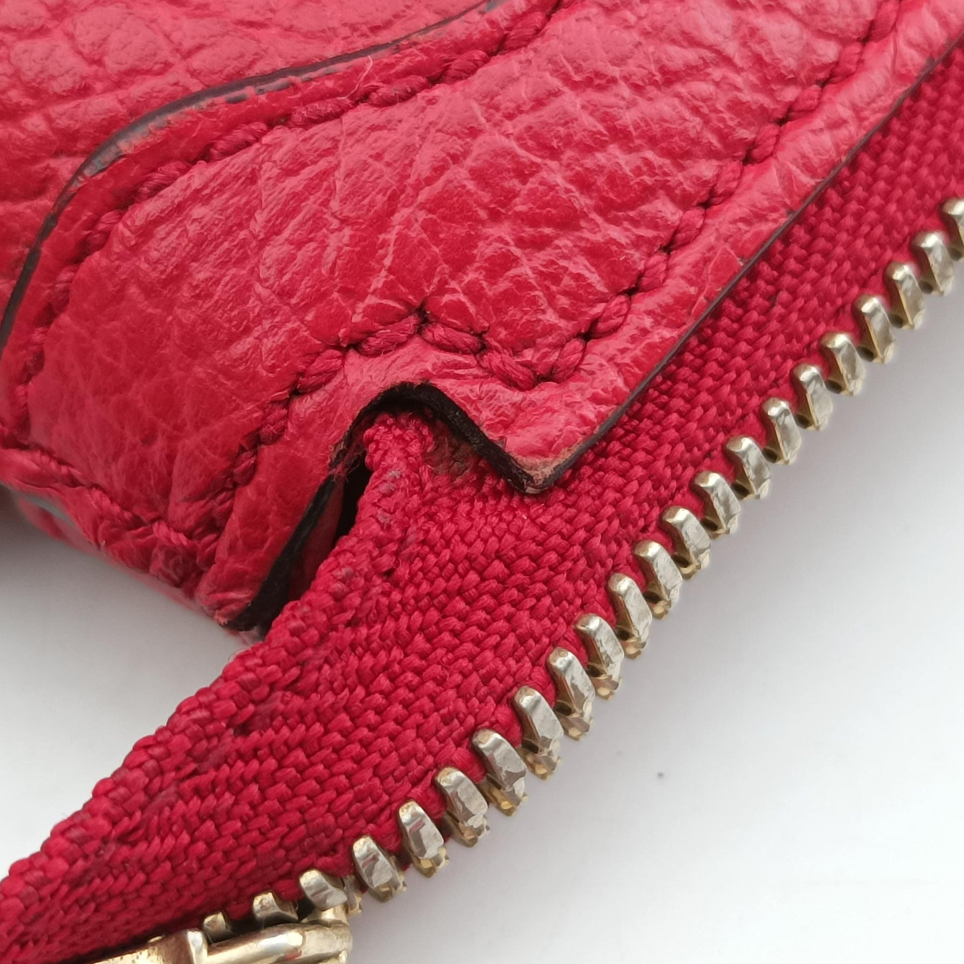 interlocking G Charmy Red Leather 449659 C021408488インターロッキングG チャーム アウトレット レッド レザー 449659 C021408488