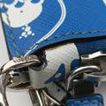 Marine Taste Blue Saffiano leather 56 10マリン テイスト ブルー サフィアーノレザー 56 10