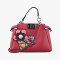 Micro Peekaboo Red×multi lambskin 8M0355 8M0355-87M-169-3355マイクロピーカブー レッド×マルチ ラムスキン 8M0355 8M0355-87M-169-3355