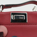 Micro Peekaboo Red×multi lambskin 8M0355 8M0355-87M-169-3355マイクロピーカブー レッド×マルチ ラムスキン 8M0355 8M0355-87M-169-3355
