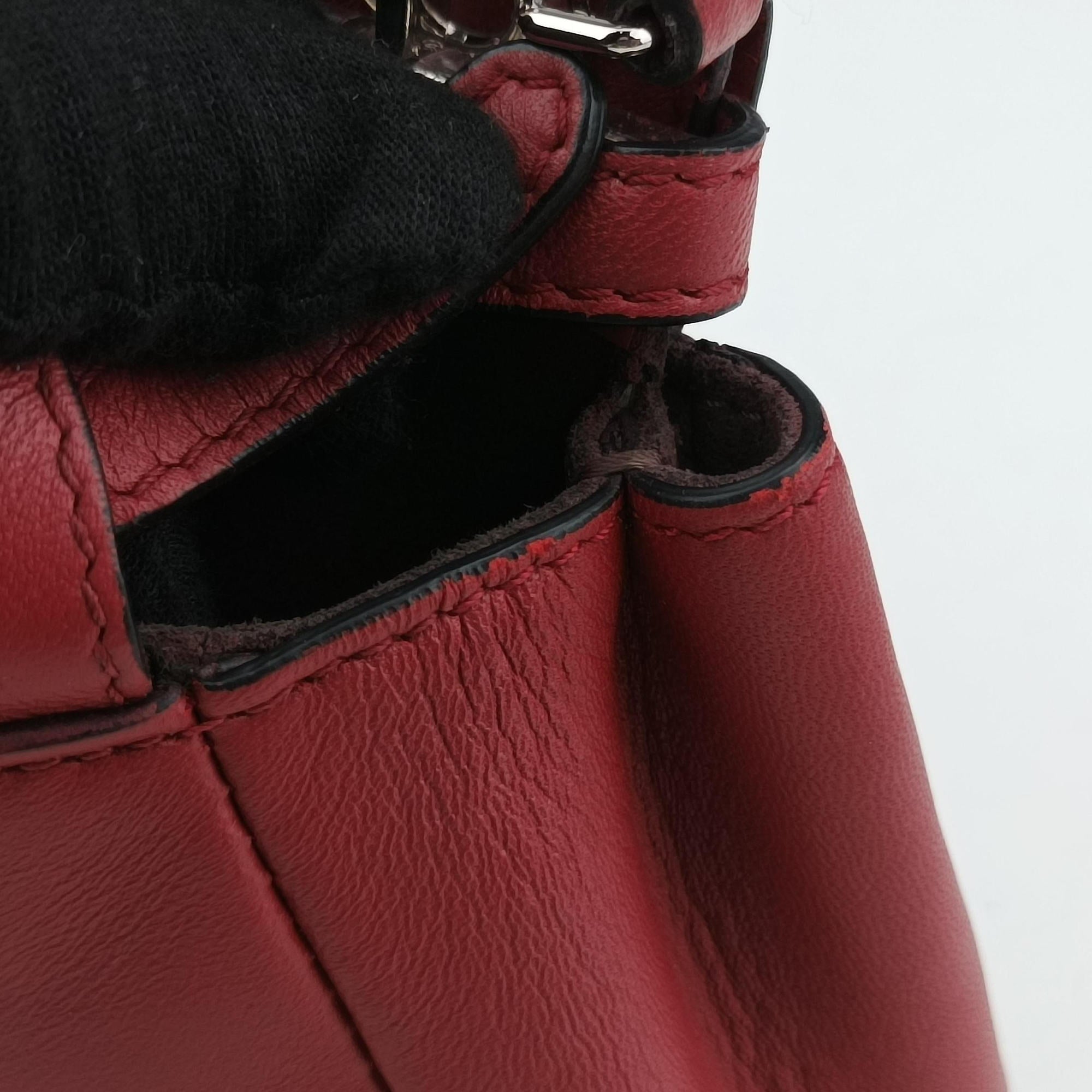 Micro Peekaboo Red×multi lambskin 8M0355 8M0355-87M-169-3355マイクロピーカブー レッド×マルチ ラムスキン 8M0355 8M0355-87M-169-3355
