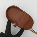 Le K Baby Satchel Brown Shearling x Leather 657818 GLB657818.0621ル K ベビーサッチェル ブラウン シアリング×レザー 657818 GLB657818.0621