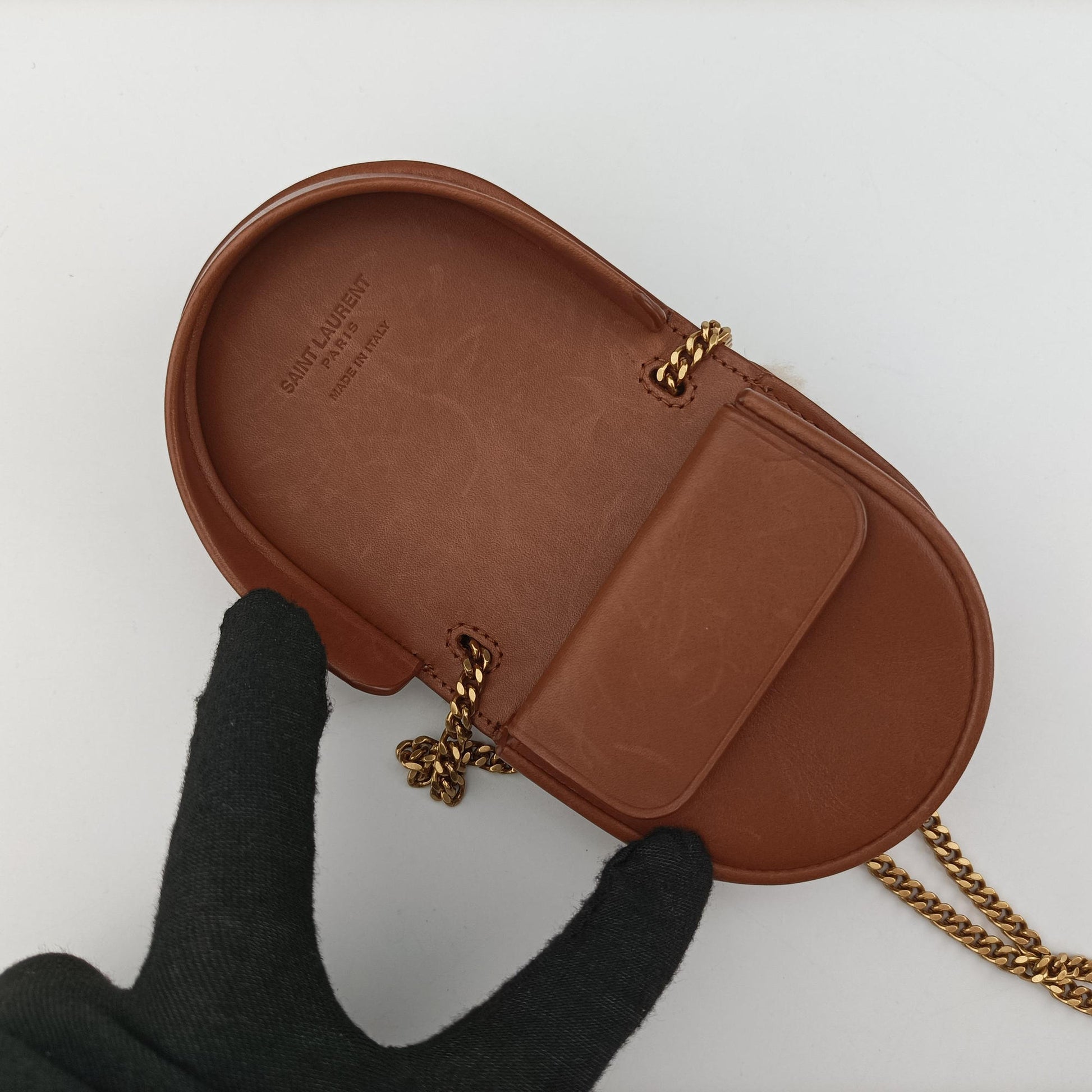 Le K Baby Satchel Brown Shearling x Leather 657818 GLB657818.0621ル K ベビーサッチェル ブラウン シアリング×レザー 657818 GLB657818.0621