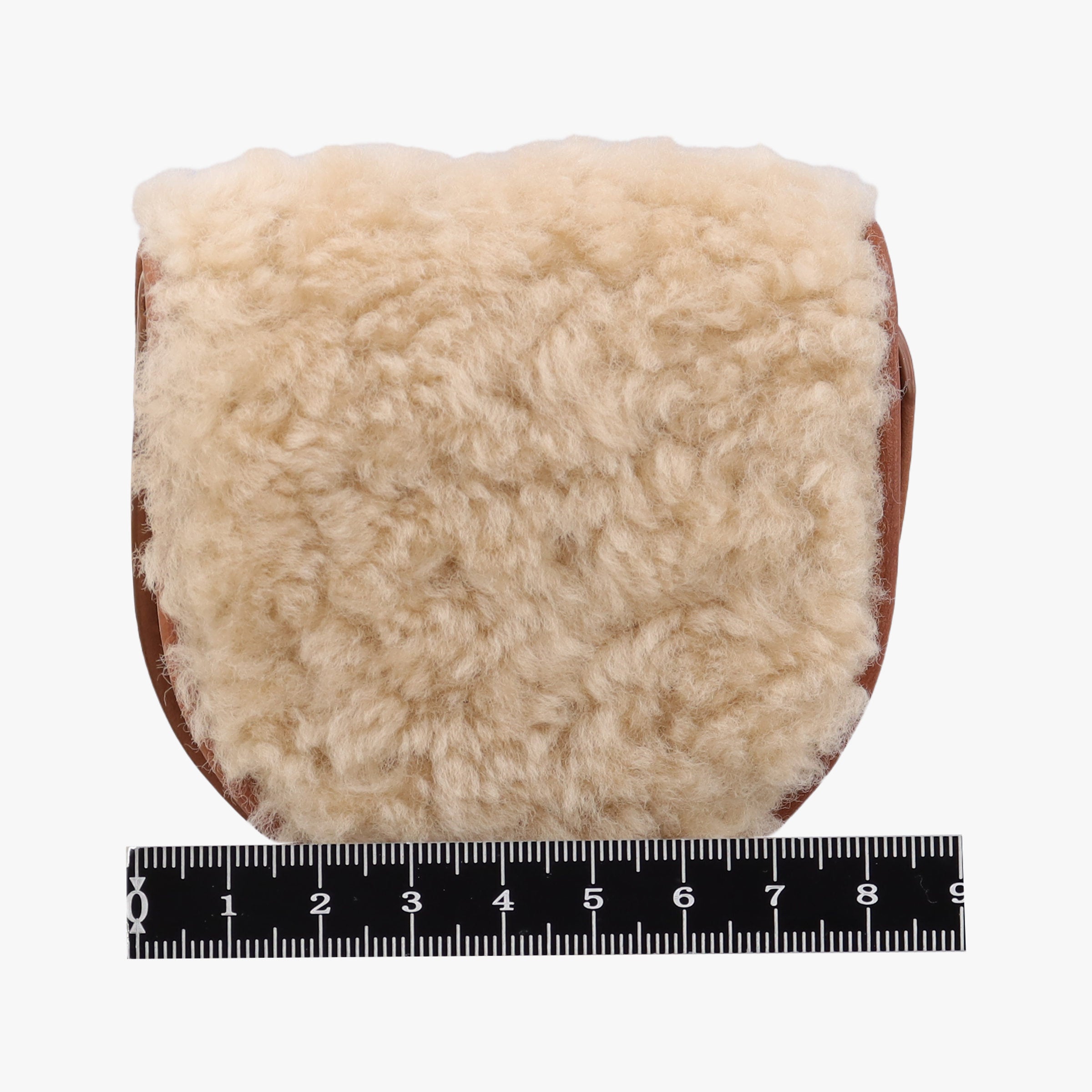 Le K Baby Satchel Brown Shearling x Leather 657818 GLB657818.0621ル K ベビーサッチェル ブラウン シアリング×レザー 657818 GLB657818.0621