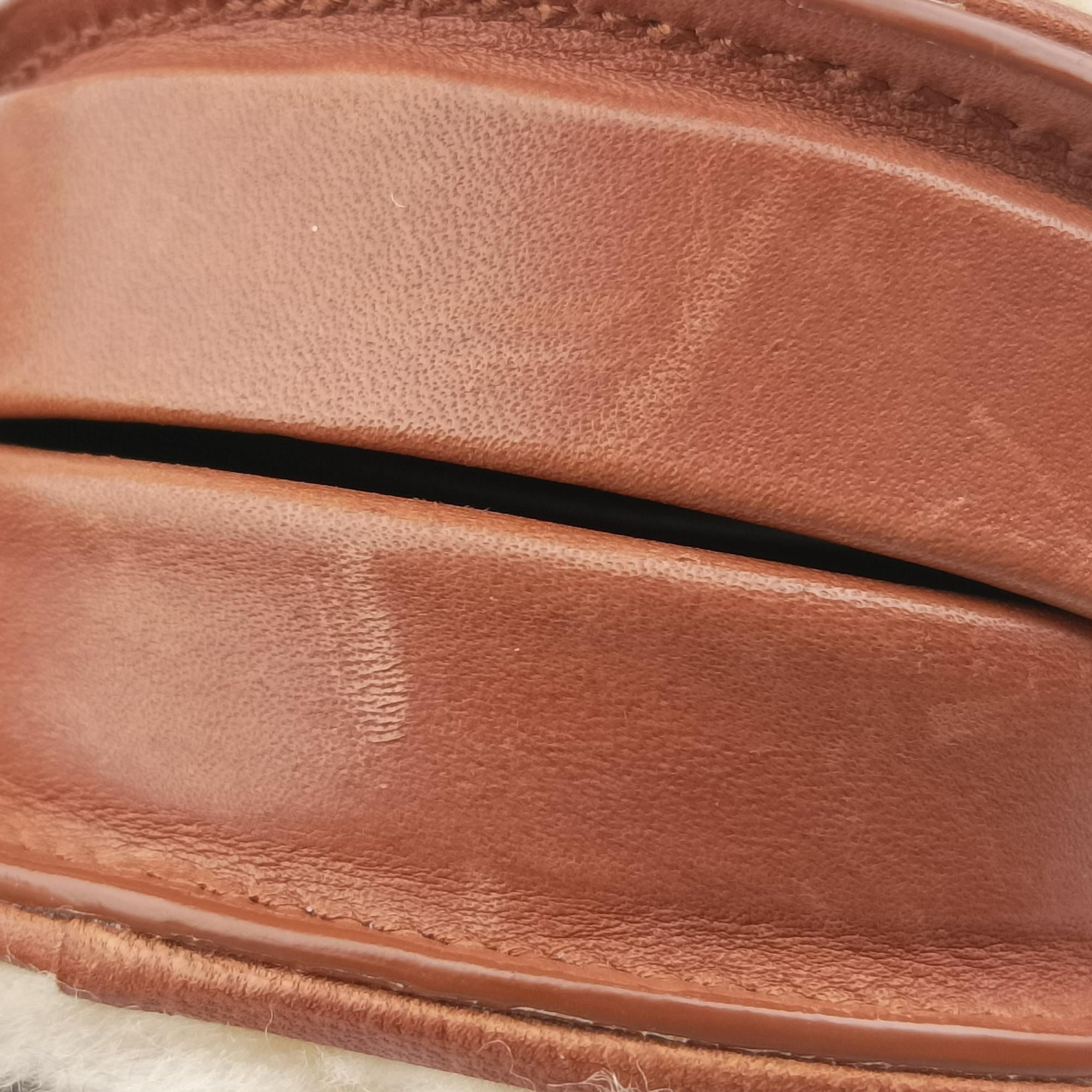 Le K Baby Satchel Brown Shearling x Leather 657818 GLB657818.0621ル K ベビーサッチェル ブラウン シアリング×レザー 657818 GLB657818.0621