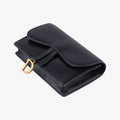 Saddle Black Leather 08-BO-1109サドルバッグ ブラック レザー 08-BO-1109