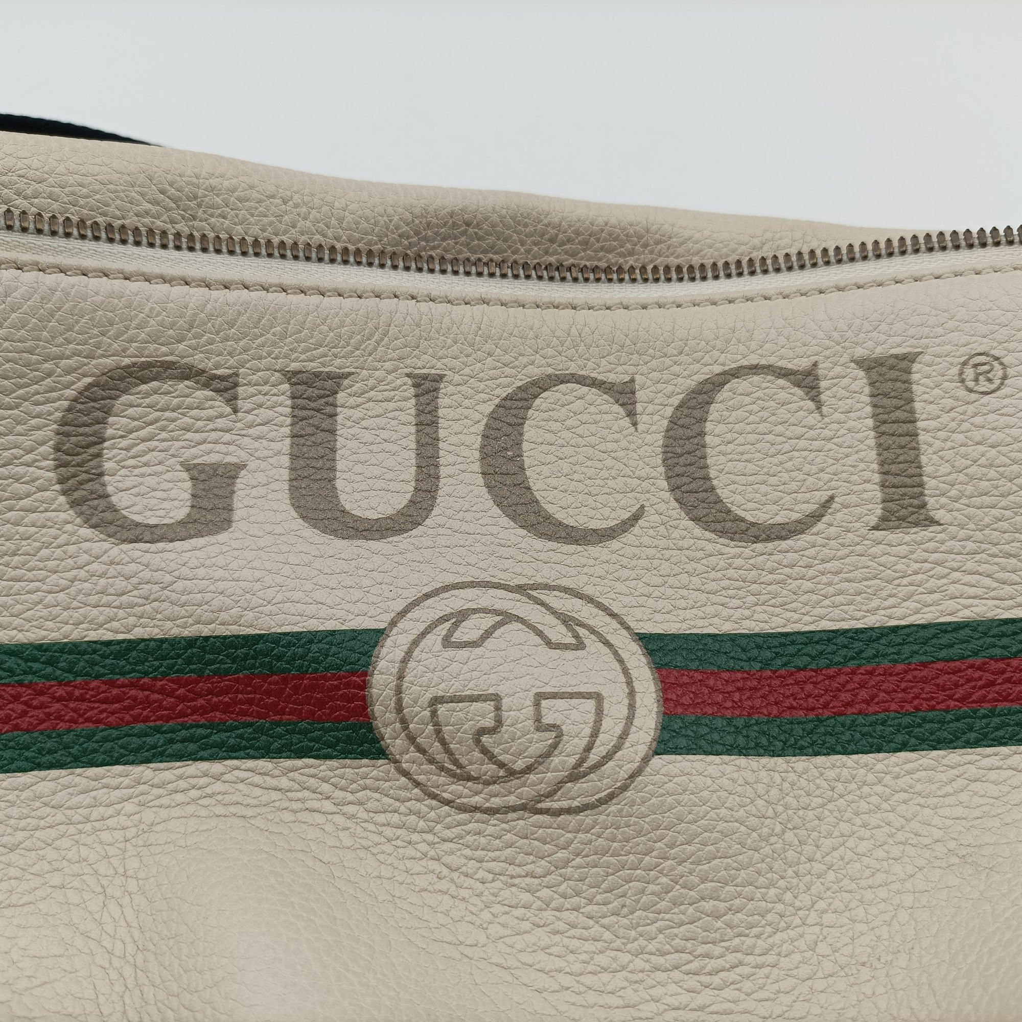 Print White Leather 530412 A027648862グッチプリント ホワイト レザー 530412 A027648862