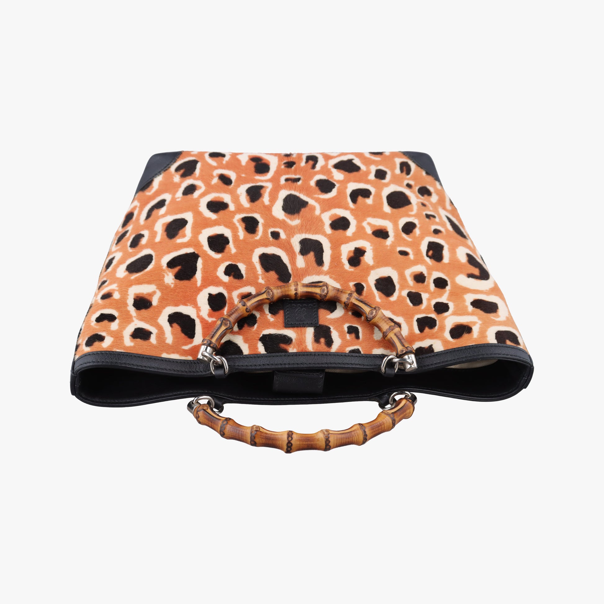 Bamboo Shopper Tote Leopard Leather 311175 I017361012バンブー ショッパー トート レオパード レザー 311175 I017361012
