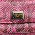 Exotic Leather Sicily Red×Black snakeskin エキゾチックレザー シシリー レッド×ブラック ヘビ革 