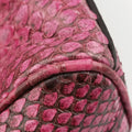 Exotic Leather Sicily Red×Black snakeskin エキゾチックレザー シシリー レッド×ブラック ヘビ革 