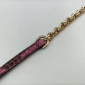 Exotic Leather Sicily Red×Black snakeskin エキゾチックレザー シシリー レッド×ブラック ヘビ革 