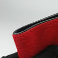 Luggage Mini Shopper Black×Blue×Red Leather×Ponyhair U-GA-0123ラゲージミニショッパー ブラック×ブルー×レッド レザー×ハラコ U-GA-0123