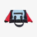 Luggage Mini Shopper Black×Blue×Red Leather×Ponyhair U-GA-0123ラゲージミニショッパー ブラック×ブルー×レッド レザー×ハラコ U-GA-0123