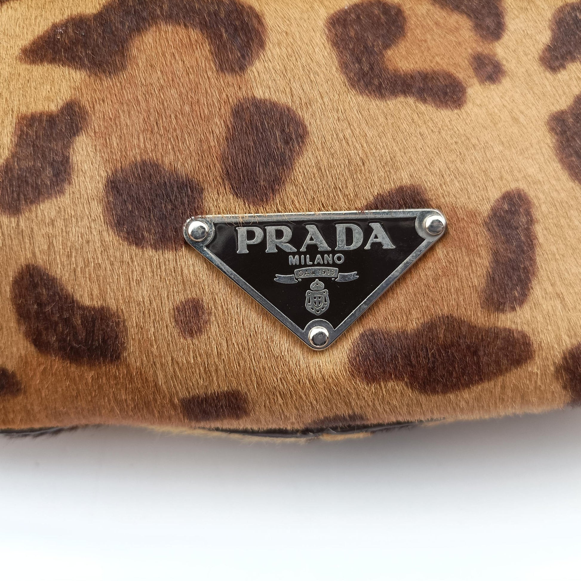 Leopard Print Brown×Multicolour ponyhair 31 24レオパード柄 ブラウン×マルチカラー ハラコ 31 24