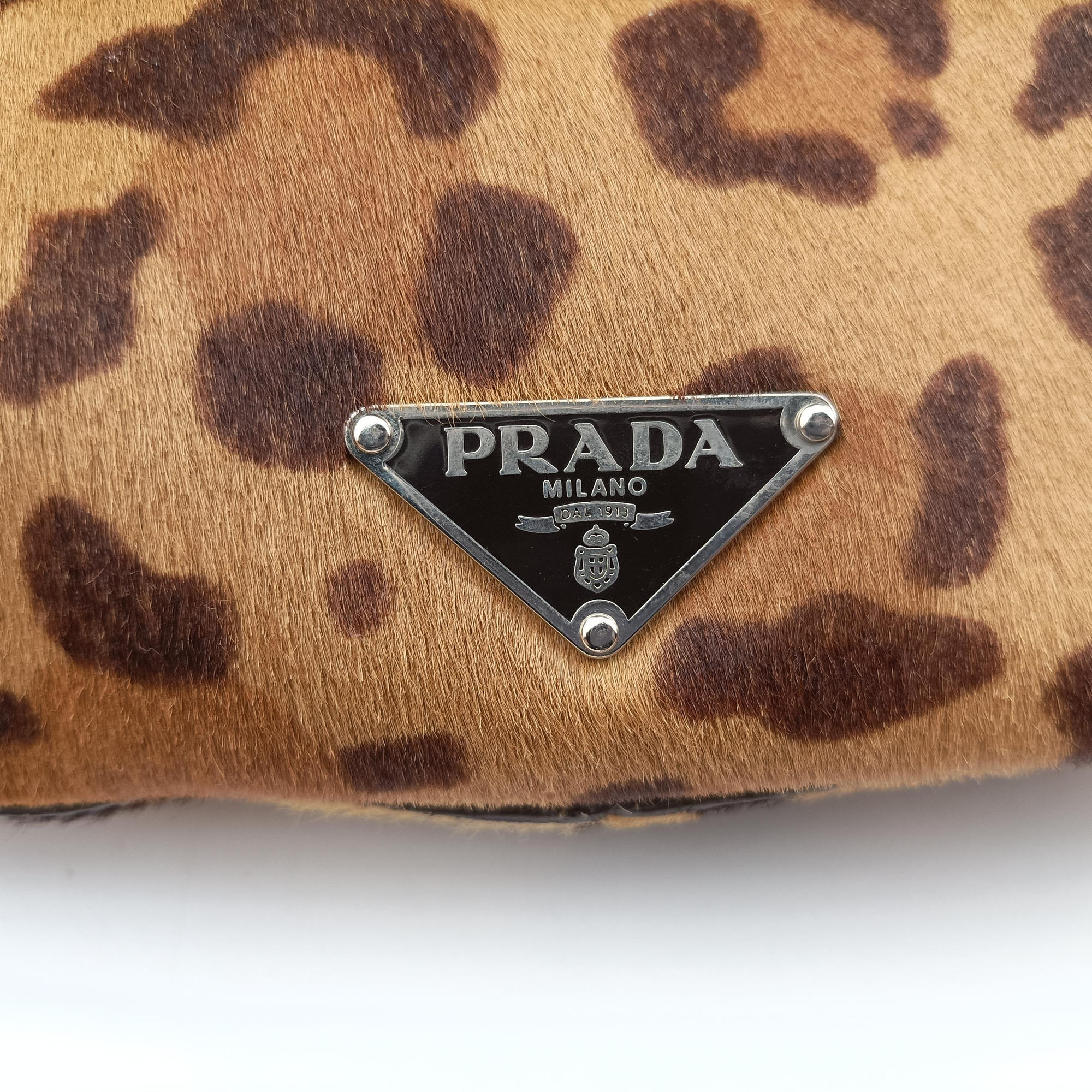 Leopard Print Brown×Multicolour ponyhair 31 24レオパード柄 ブラウン×マルチカラー ハラコ 31 24