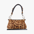 Leopard Print Brown×Multicolour ponyhair 31 24レオパード柄 ブラウン×マルチカラー ハラコ 31 24