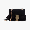 Vara Black Suede × Mink Fur FZ-21 H 309ヴァラ ブラック スエード × ミンクファー FZ-21 H 309