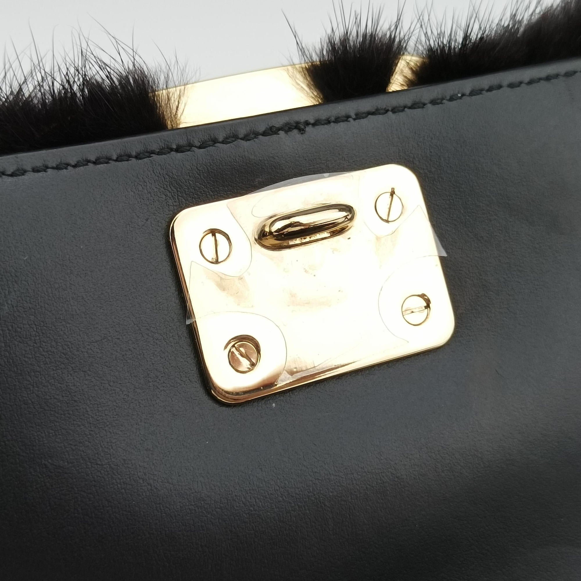 Vara Black Suede × Mink Fur FZ-21 H 309ヴァラ ブラック スエード × ミンクファー FZ-21 H 309