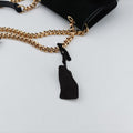 Vara Black Suede × Mink Fur FZ-21 H 309ヴァラ ブラック スエード × ミンクファー FZ-21 H 309