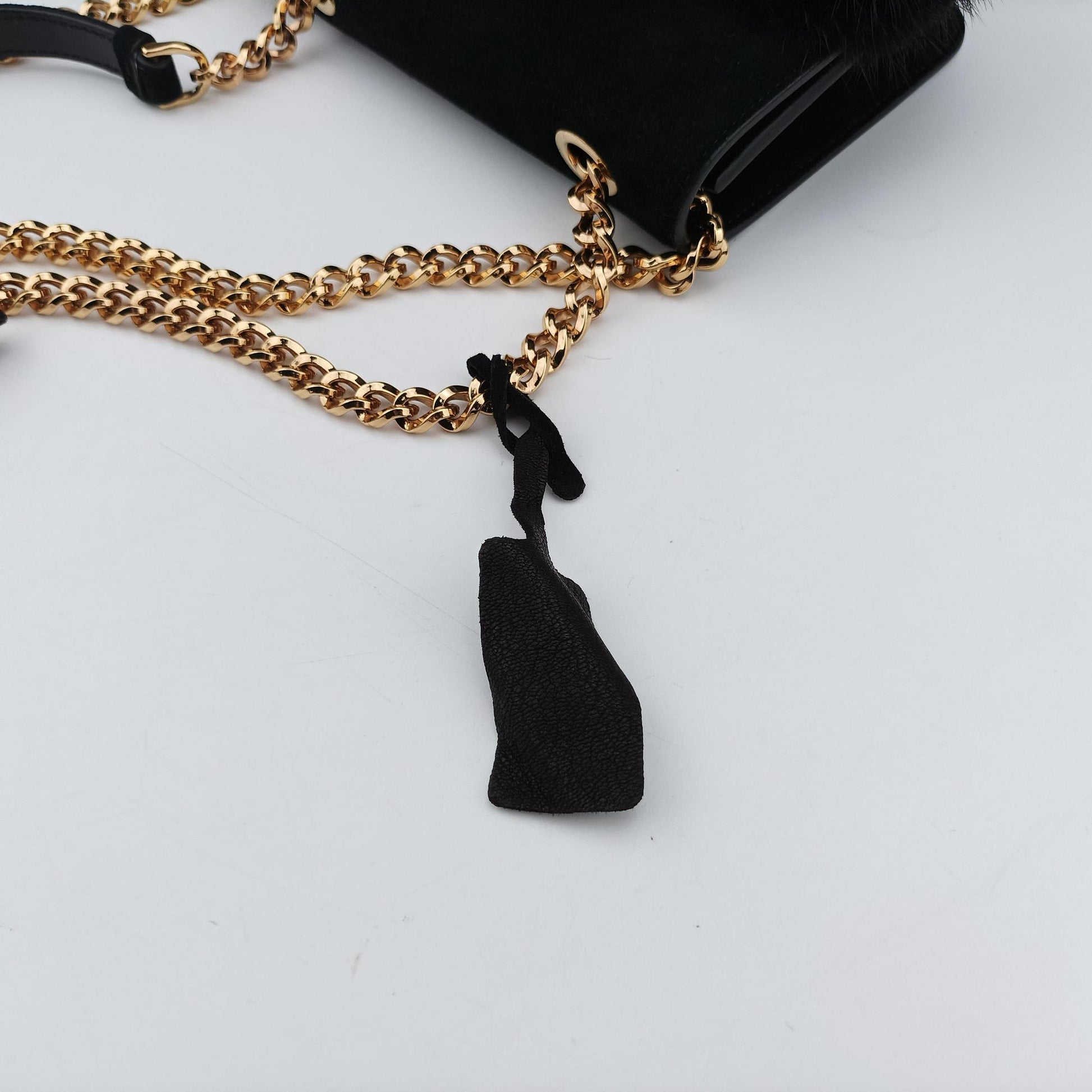 Vara Black Suede × Mink Fur FZ-21 H 309ヴァラ ブラック スエード × ミンクファー FZ-21 H 309