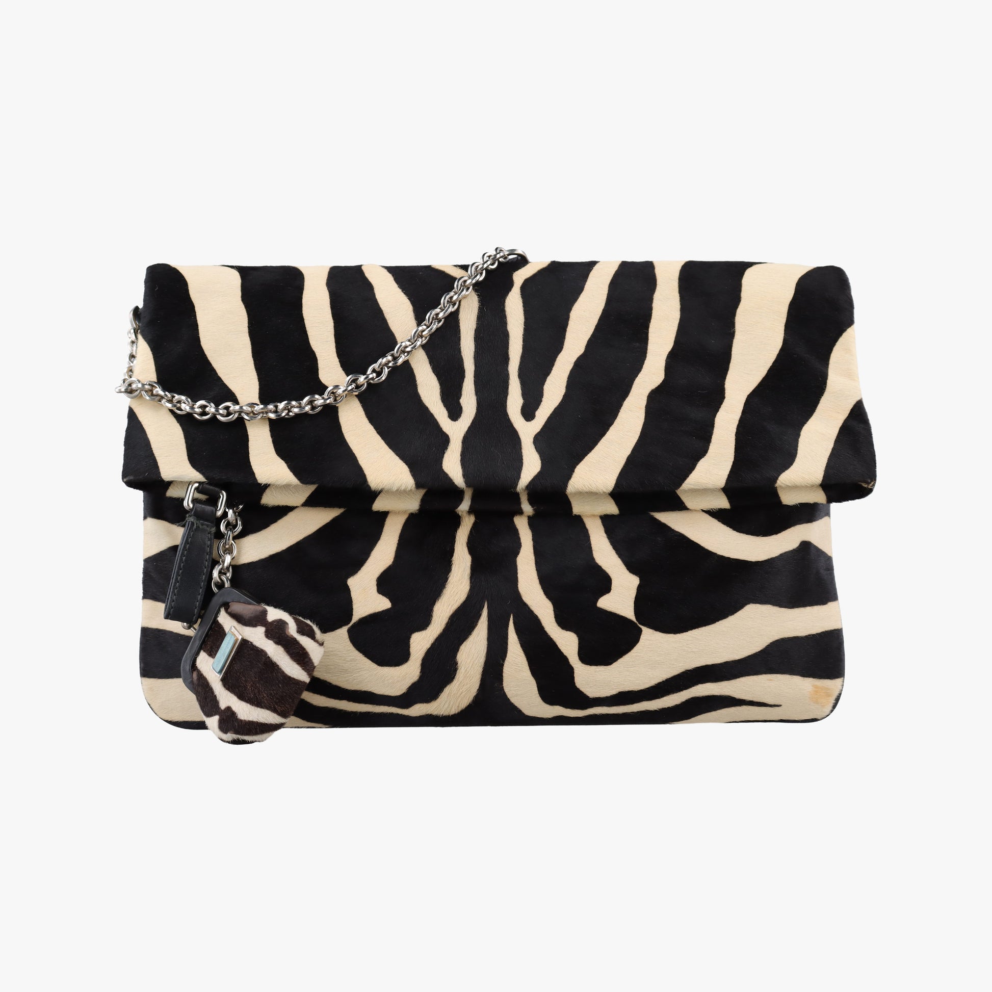 Zebra Print Black × White Ponyhair ゼブラ柄  ブラック × ホワイト ハラコ 