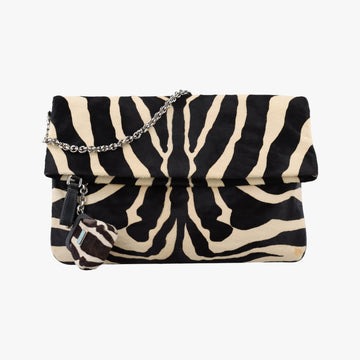 Zebra Print Black × White Ponyhair ゼブラ柄  ブラック × ホワイト ハラコ 