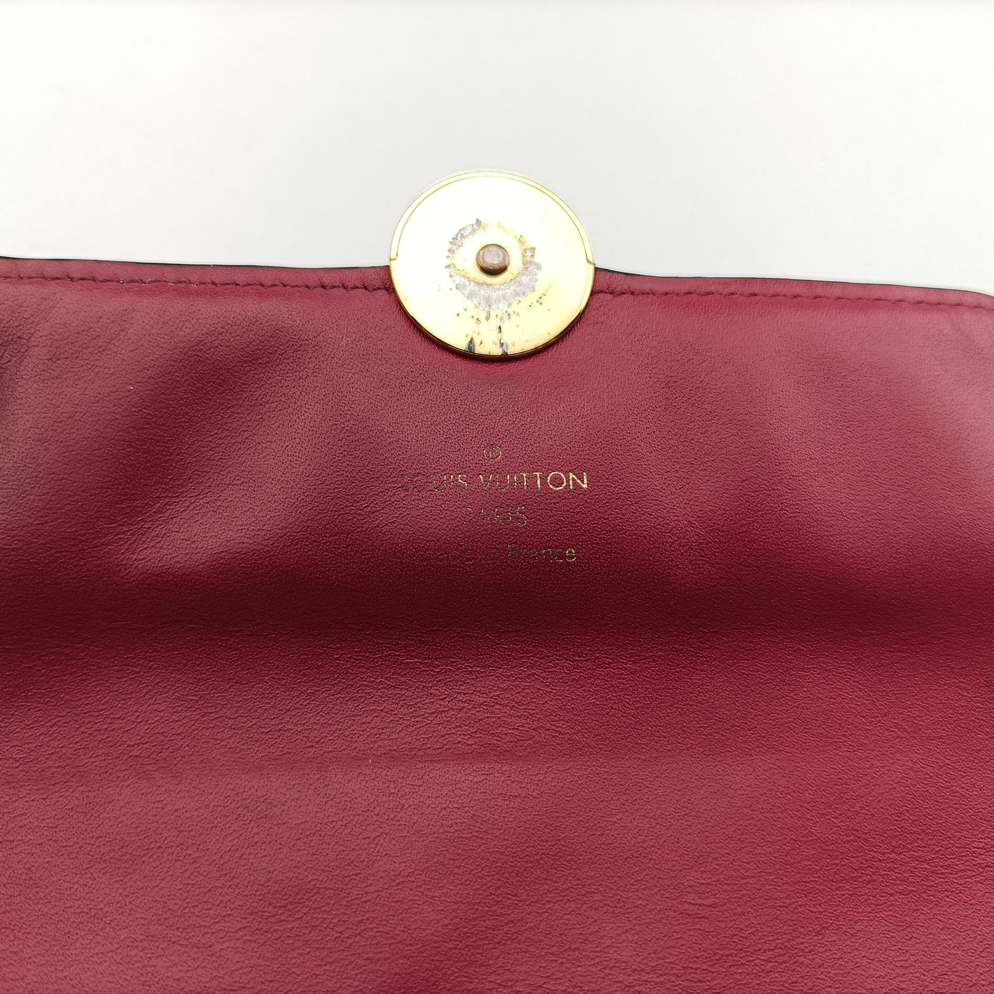 Portefeuille FLORE Chain brown×FUCHSIA Monogram Canvas×calf leather M69578 SP0189ポルトフォイユ フロール チェーン モノグラム/ブラウン×フューシャ モノグラムキャンバス×カーフレザー M69578 SP0189