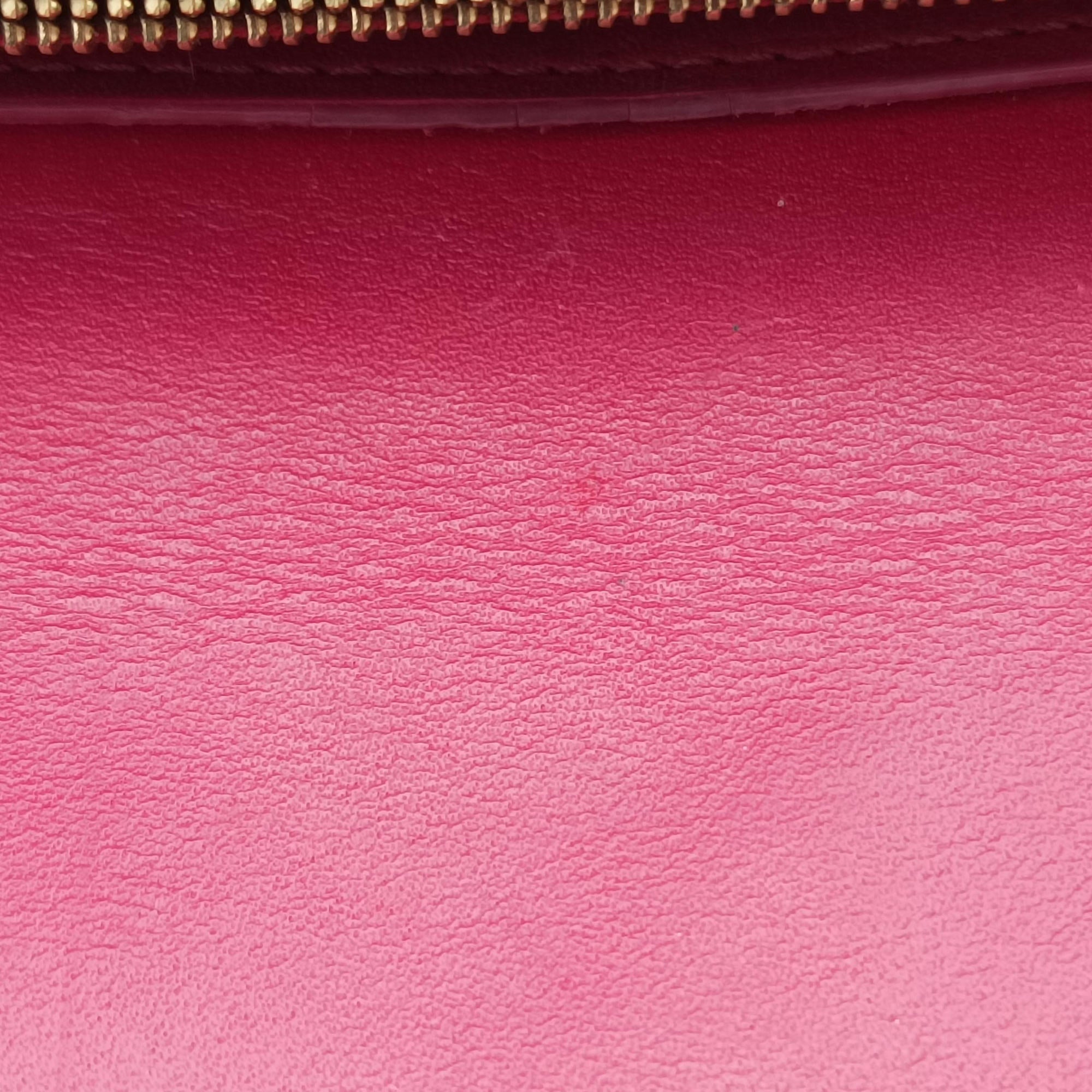 Portefeuille FLORE Chain brown×FUCHSIA Monogram Canvas×calf leather M69578 SP0189ポルトフォイユ フロール チェーン モノグラム/ブラウン×フューシャ モノグラムキャンバス×カーフレザー M69578 SP0189