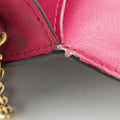 Portefeuille FLORE Chain brown×FUCHSIA Monogram Canvas×calf leather M69578 SP0189ポルトフォイユ フロール チェーン モノグラム/ブラウン×フューシャ モノグラムキャンバス×カーフレザー M69578 SP0189