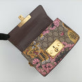 Padlock Brown PVC coated canvas 409487 C021107660パドロック ブラウン PVCコーティングキャンバス 409487 C021107660