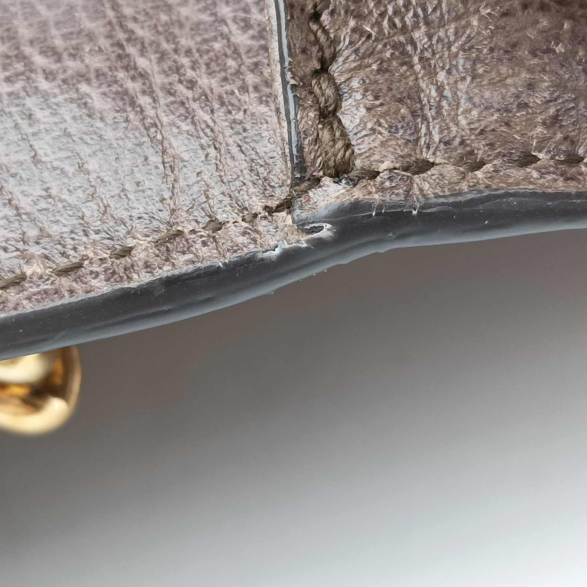 Padlock Brown PVC coated canvas 409487 C021107660パドロック ブラウン PVCコーティングキャンバス 409487 C021107660
